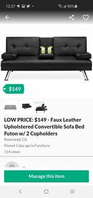 Sofa bed