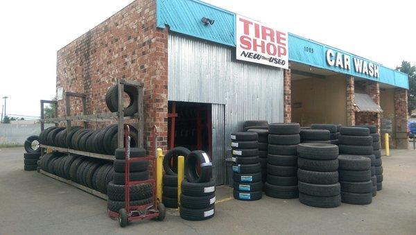 Woodland tire shop