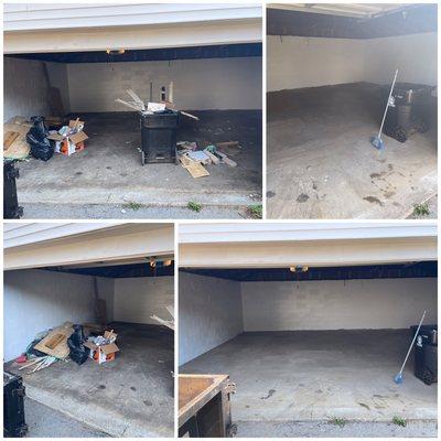 Garage, Storage Unit, Basement, Attic and home clean out service. Detailed Property can get it done for you