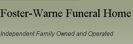 Foster-Warne Funeral Home logo