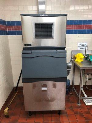 New Ice Machine installed by our Tech D at McDonald's