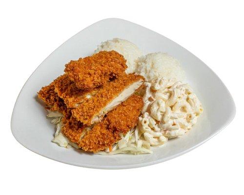 Chicken katsu plate