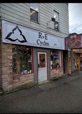 Neighborhood bike shop.?