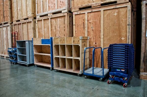 State of the art office moving equipment will not only keep those valuable supplies safe, but save you money as well!