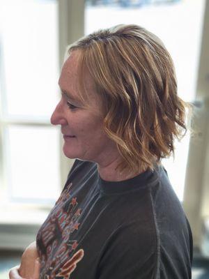 Va va VOOM! Spicin' up the end of summer w some fun highlights to give a gental refresh