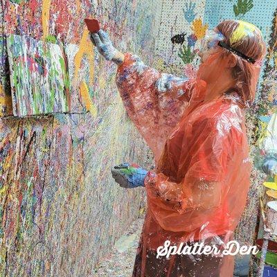 Splatter Den fun!