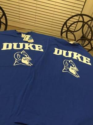 Getting ready for the basketball season... Let's go Duke!!!