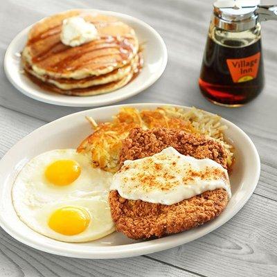 Chicken-Fried Steak Skillet