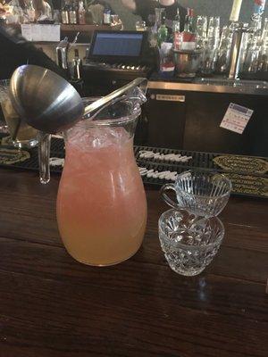 $25 carafe of the House cocktail