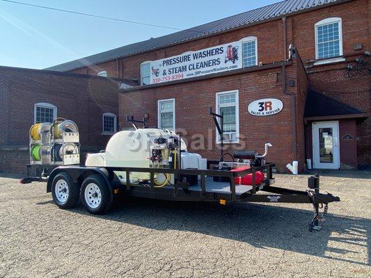 Pressure Washing & Soft Washing Trailer - Built by 3R