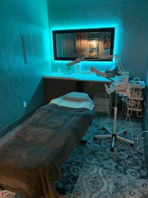 Skin care! Updated facial treatment and waxing room for dear customers! Nicer, newer and quieter environment gives clients most relaxing!