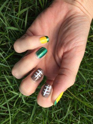 Are you ready for some football, manicure. 13452 Watertown Plank Rd. Elm Grove 53122