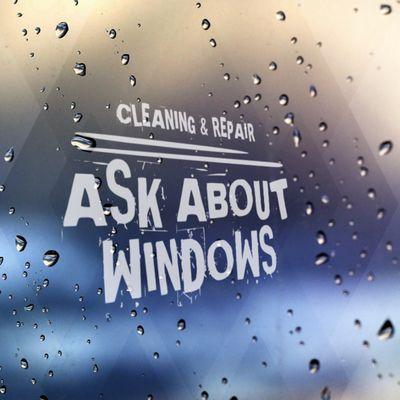 Window Cleaning Services. Logo