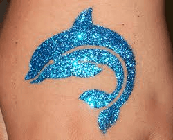 We do glitter tattoos!