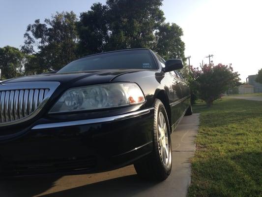 The Lincoln stretch limousine