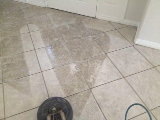 Tile & grout cleaning