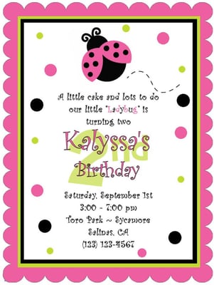 Invitations