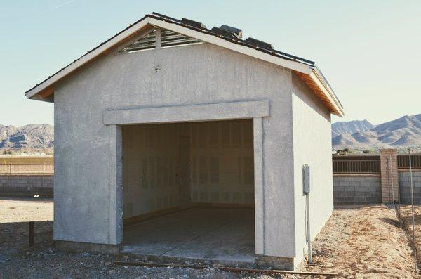 Detached Garages - Now being built at The Commons!