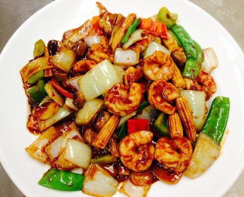 Szechuan Shrimp (Spicy)