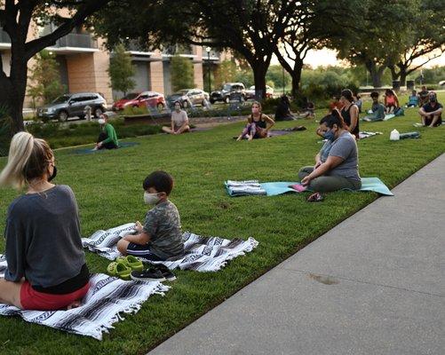 Sunset & Savasana FREE yoga every Thursday evening!