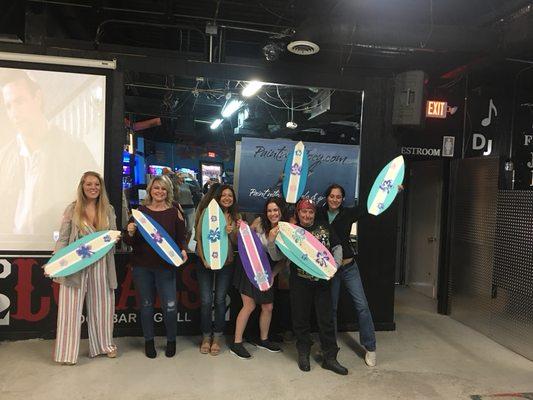 First official paint night was a success! Check us out on Facebook for our weekly craft events!