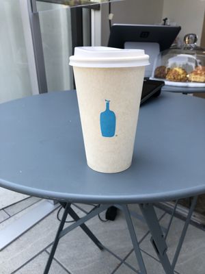 the trademark blue bottle coffee