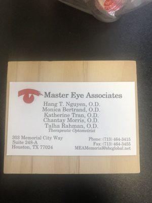 Master Eye Associates