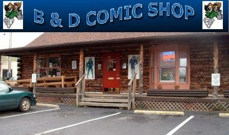 The best cabin you'll ever find comics in! (It's bigger on the inside.)