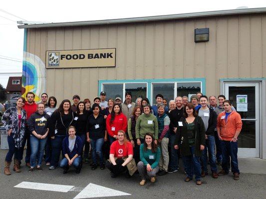 Volunteers are the heart of Food for People.