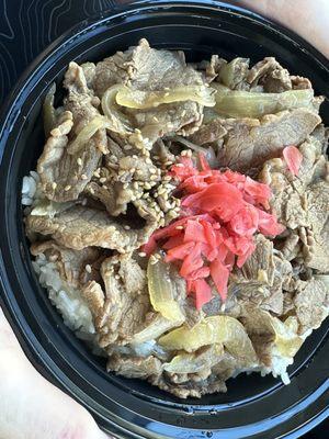 Gyudon beef bowl