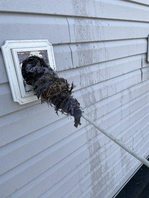 $99 Dryer Vent Cleaning