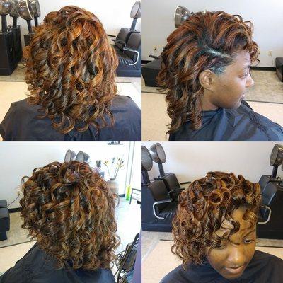 Spiral curls