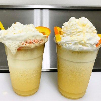 "Orange Julius" packed with vitamin C and protein.  Simply Delicious!!