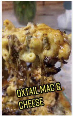 Our Oxtails Mac& Cheese is a dream come true!