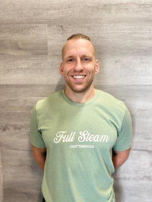 Welcome, Coach Justin! We are so grateful to have Coach Justin as part of our coaching team at Full Steam CrossFit.