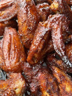 SWEET N'  SASSY 
 JUMBO SMOKED WHOLE WING WEDNESDAY...