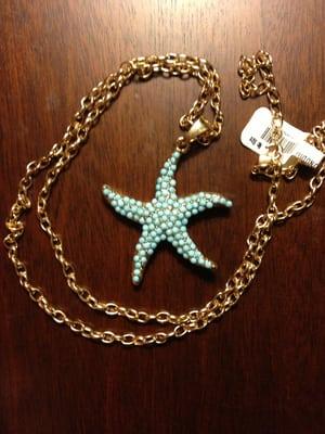 starfish necklace