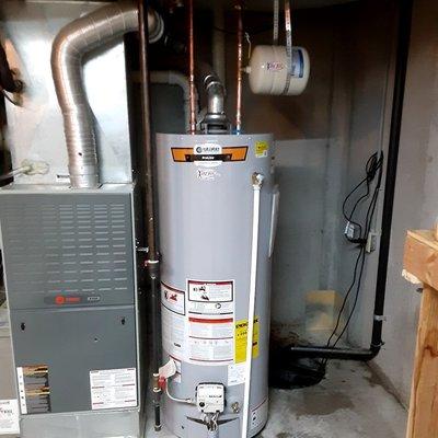 50 Gallon Natural Gas Water Heater Replacement