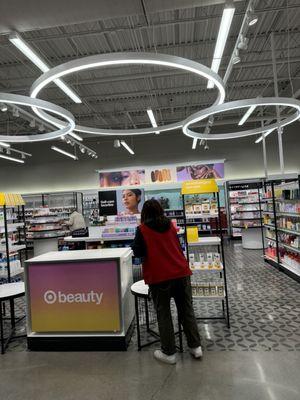 Beauty section