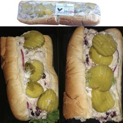 12" Cranberry Chicken Salad Sub