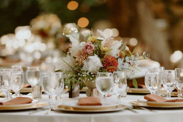 Beautiful floral arrangement by Bethany! (Photo by Carmelisse Photography)