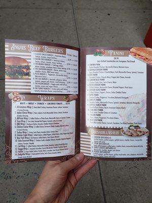 Menu (part 2 of 4)