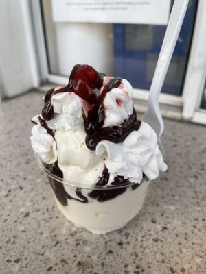 Small Hot Fudge Sundae