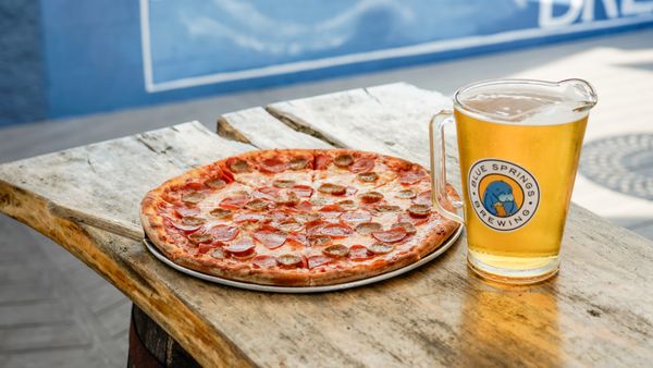 Blue Springs Brewing- Riverwalk Pizzeria & Brew Pub