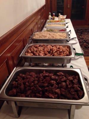 Delicious Armenian style BBQ! Like them on Facebook and you will  receive updates on monthly dinner events!