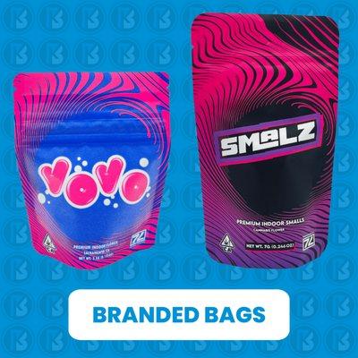 BRANDED MYLAR BAGS