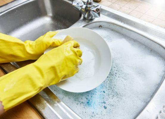 Washing the dishes anything we can do to help