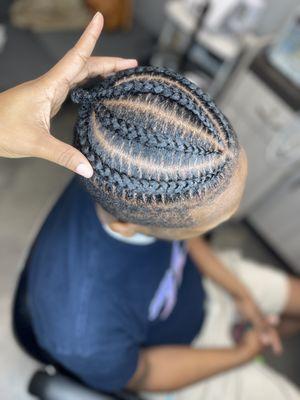 Man 4 braids