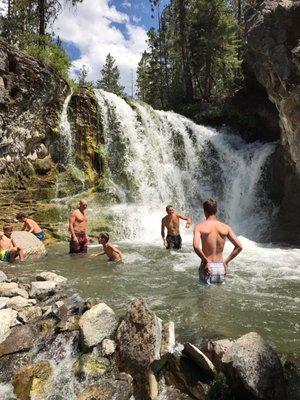 Paulina Plunge first stop