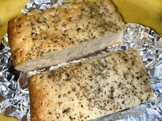 herb focaccia bread